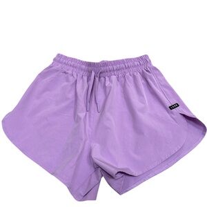 LSKD Lavender Athletic Shorts for Women